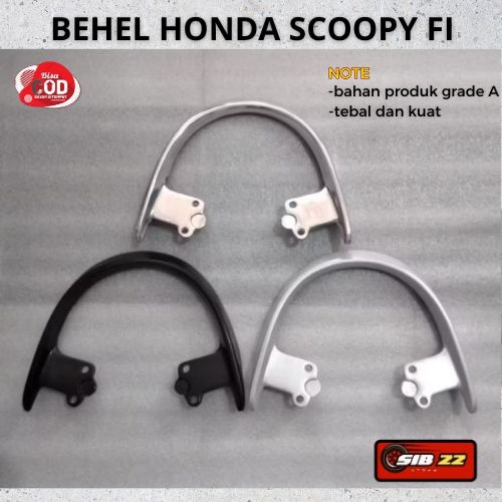 Behel Scoopy Donat Model ORIGINAL / Behel Scoopy OLD NEW