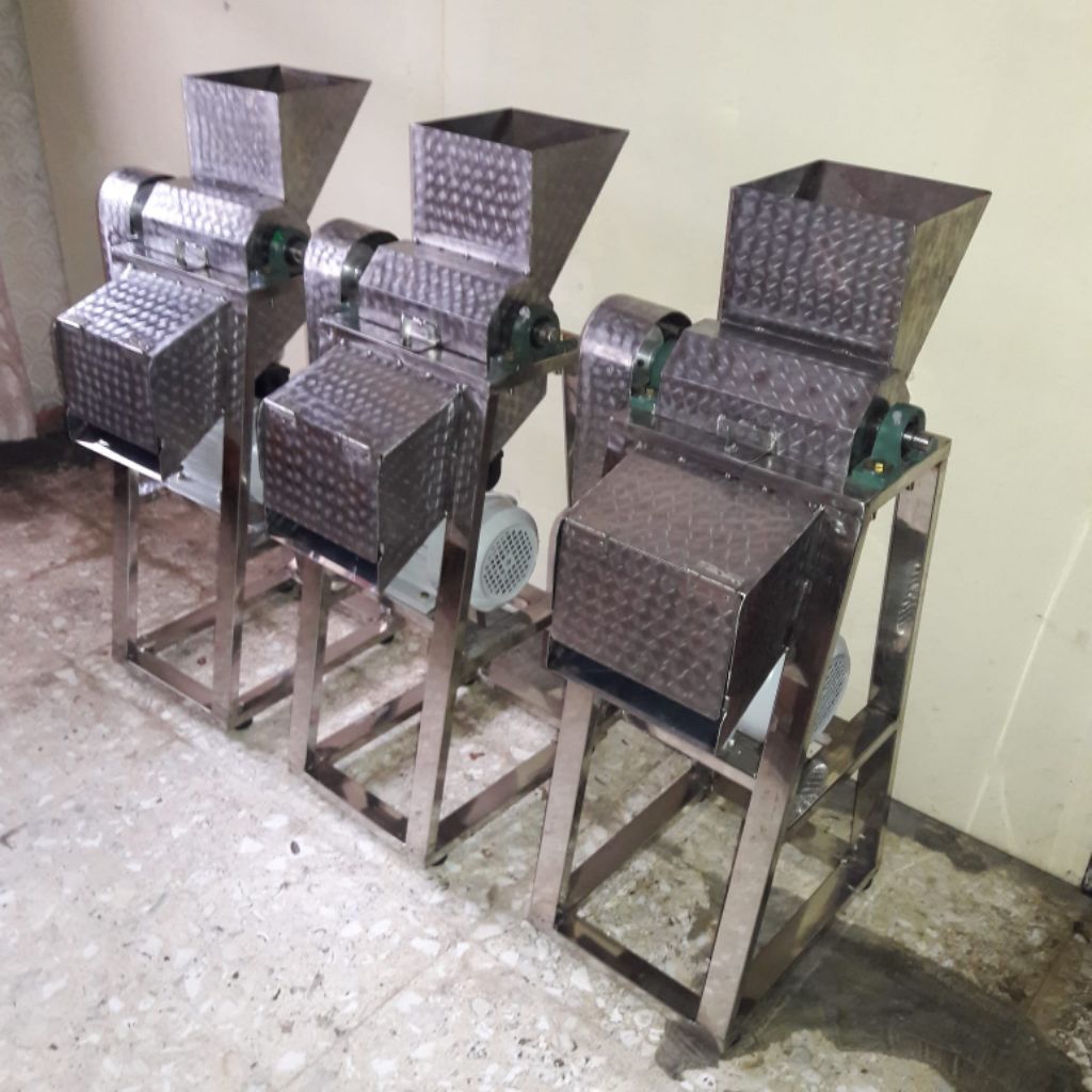 Mesin suwir daging full stainless