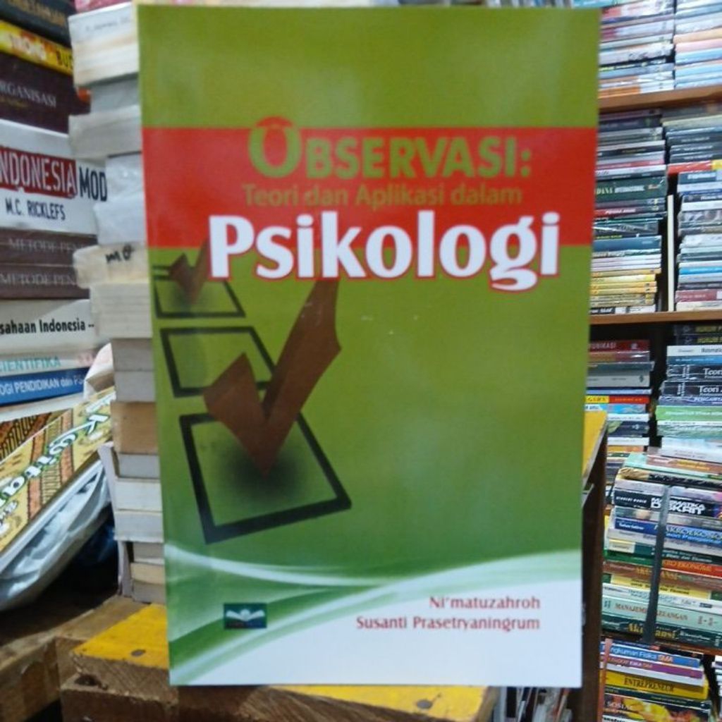 OBSERVASI Teori dan Aplikasi dalam PSIKOLOGI Ni'matuzahro