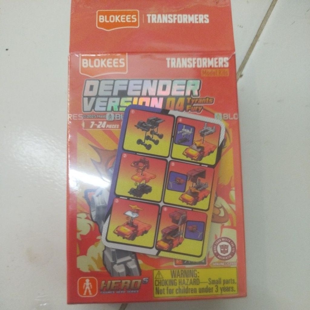 rodimus prime vehicle blokees gdv04