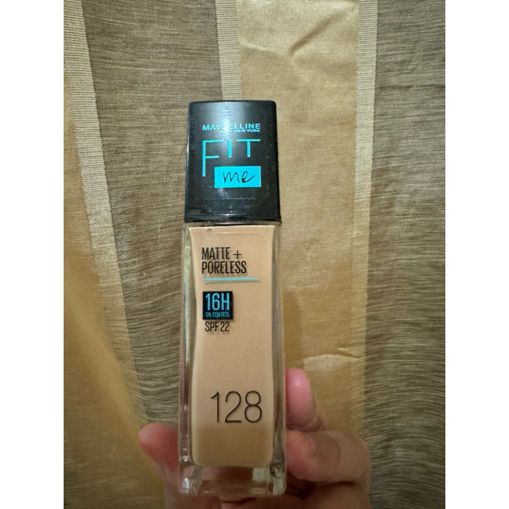 Foundation maybelline fit me shade 128
