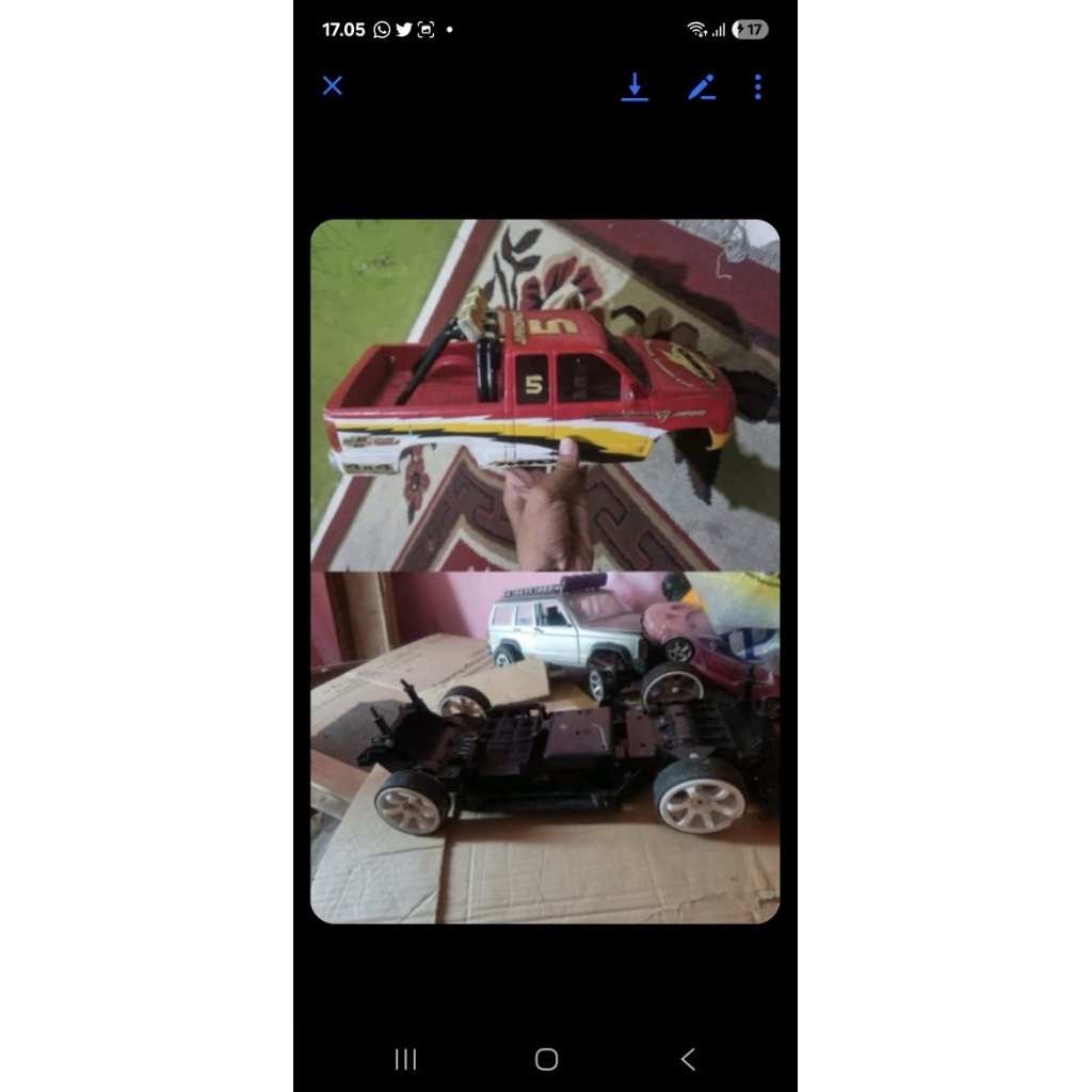 Kit dan Body RC preloved