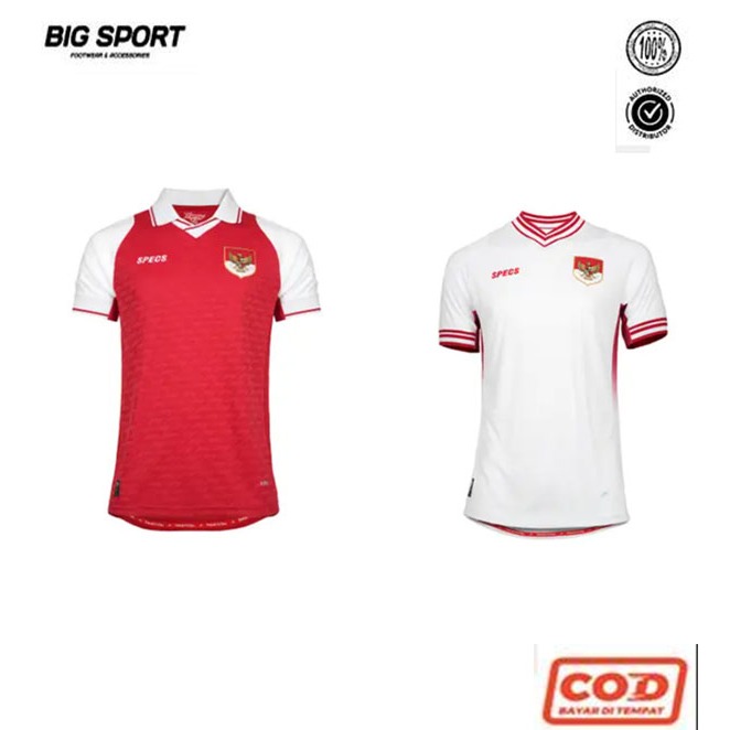 Jersey Original Specs Timnas Futsal Short Sleeve JSY 25 Player