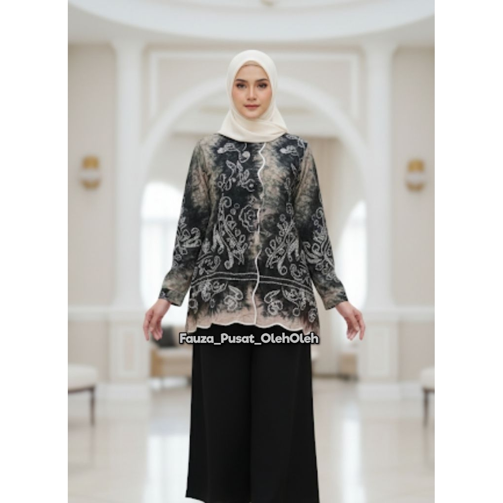 BLOUSE SASIRANGAN BAHAN KATUN | BLUS SASIRANGAN | ATASAN SASIRANGAN
