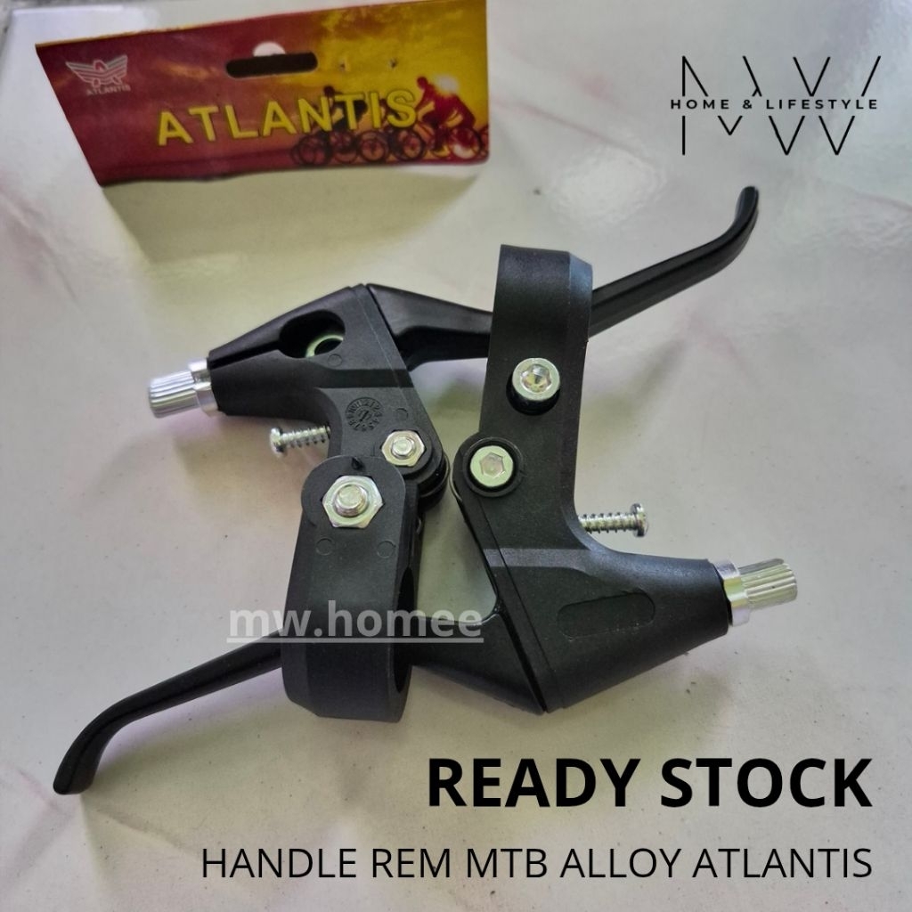 Handle Rem Atlantis / Brake Lever Atlantis / Tuas Rem Atlantis cocok untuk sepeda MTB, BMX, Dan Sepe