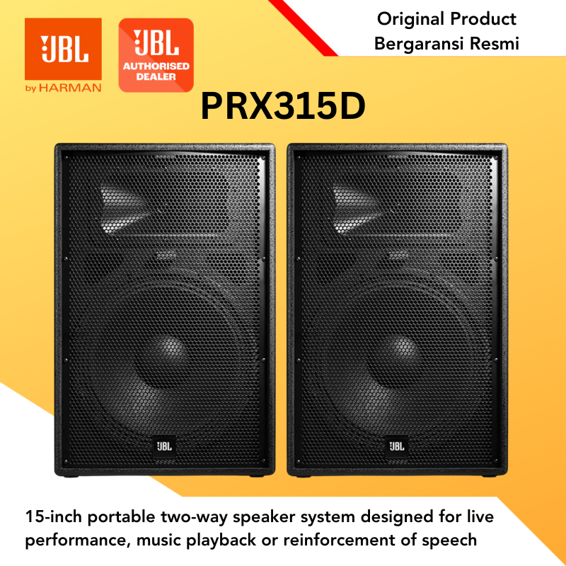 Speaker JBL PRX315D PRX 315D PRX-315D 15-inch portable two-way speaker system
