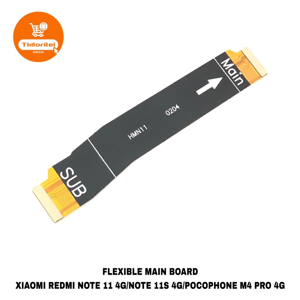 FLEXIBLE MAIN BOARD XIAOMI REDMI NOTE 11 4G/NOTE 11S 4G/POCOPHONE M4 PRO 4G FLEKSIBEL PENGHUBUNG MES