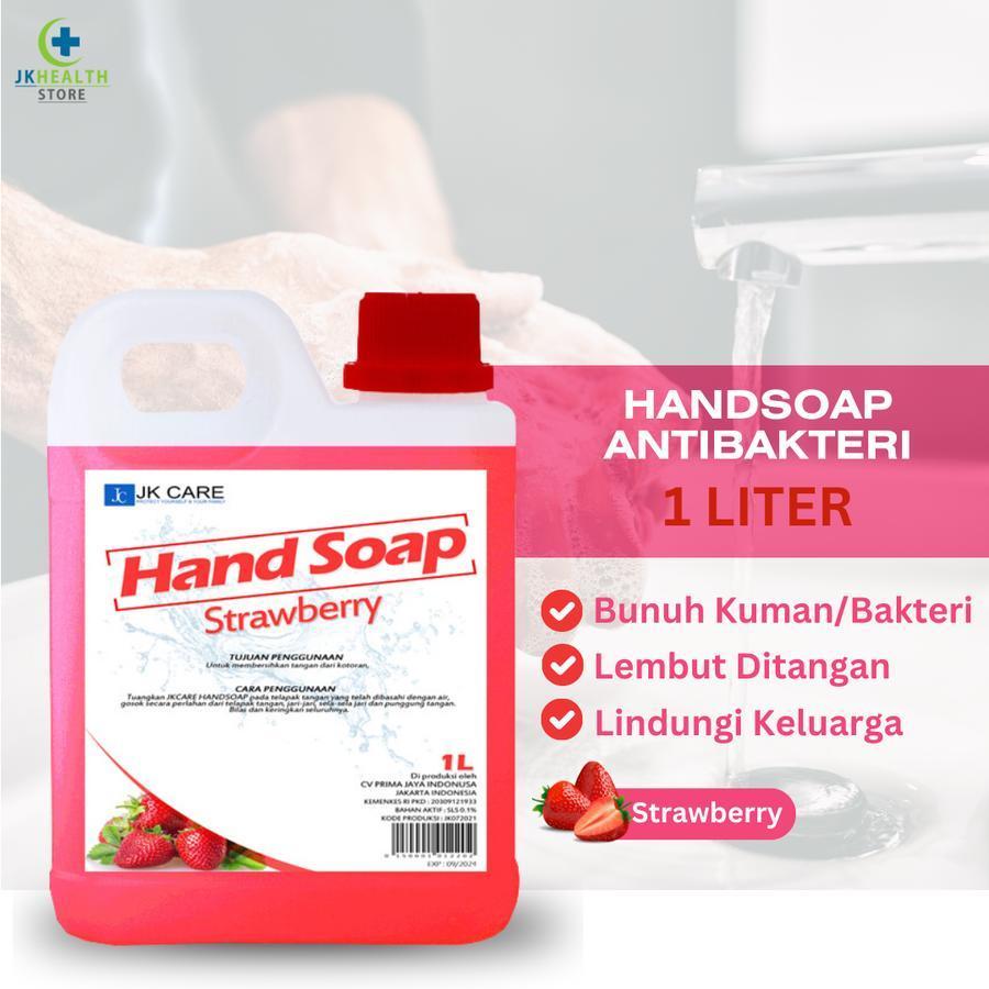 Handsoap Antiseptik Antibacterial Sabun Cuci Tangan Strawberry