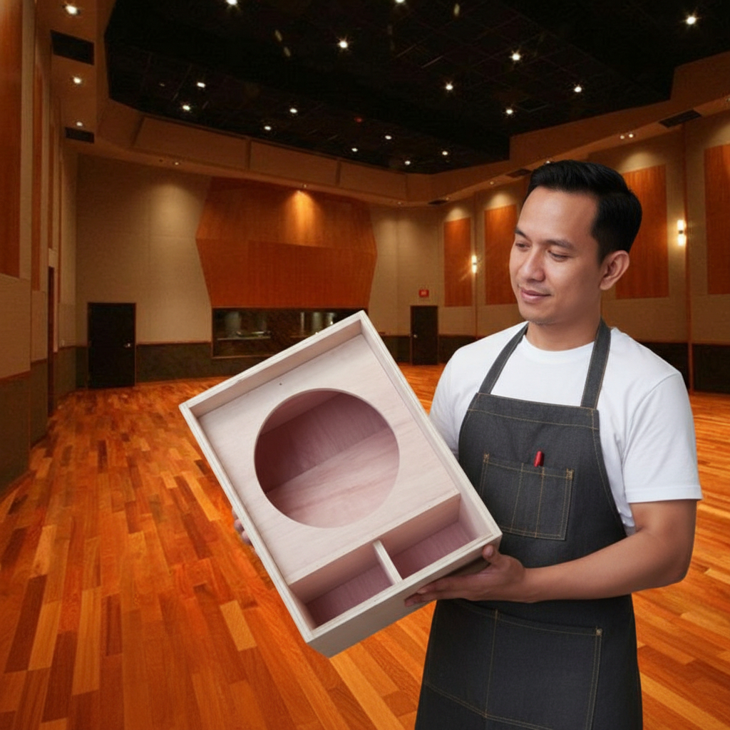 Box Speaker 8, 10, 12, 15 Inch Model Planar / Dynacord Bahan Kayu Premium