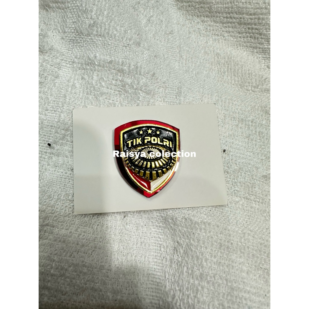 pin kecil tik polri / pin kecil tik polri tebaru