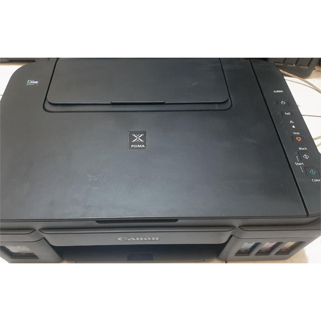 PRINTER CANON G3000 PRINT SCAN FOTOCOPY ALL IN ONE SUPPORT WIFI SIAP PAKAI
