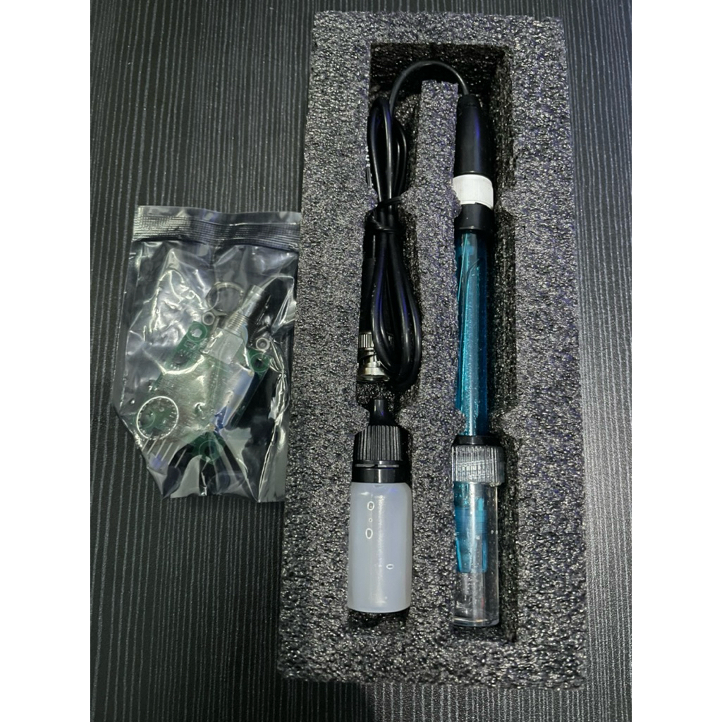 Paket Sensor PH Meter Module PH-4502C With Probe Electrode BNC Connector Set For Arduino