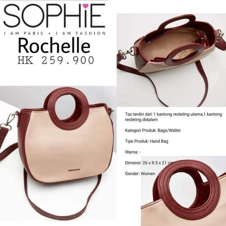 TAS CANGKLONG WANITA SOPHIE PARIS ROCHELLE ORIGINAL