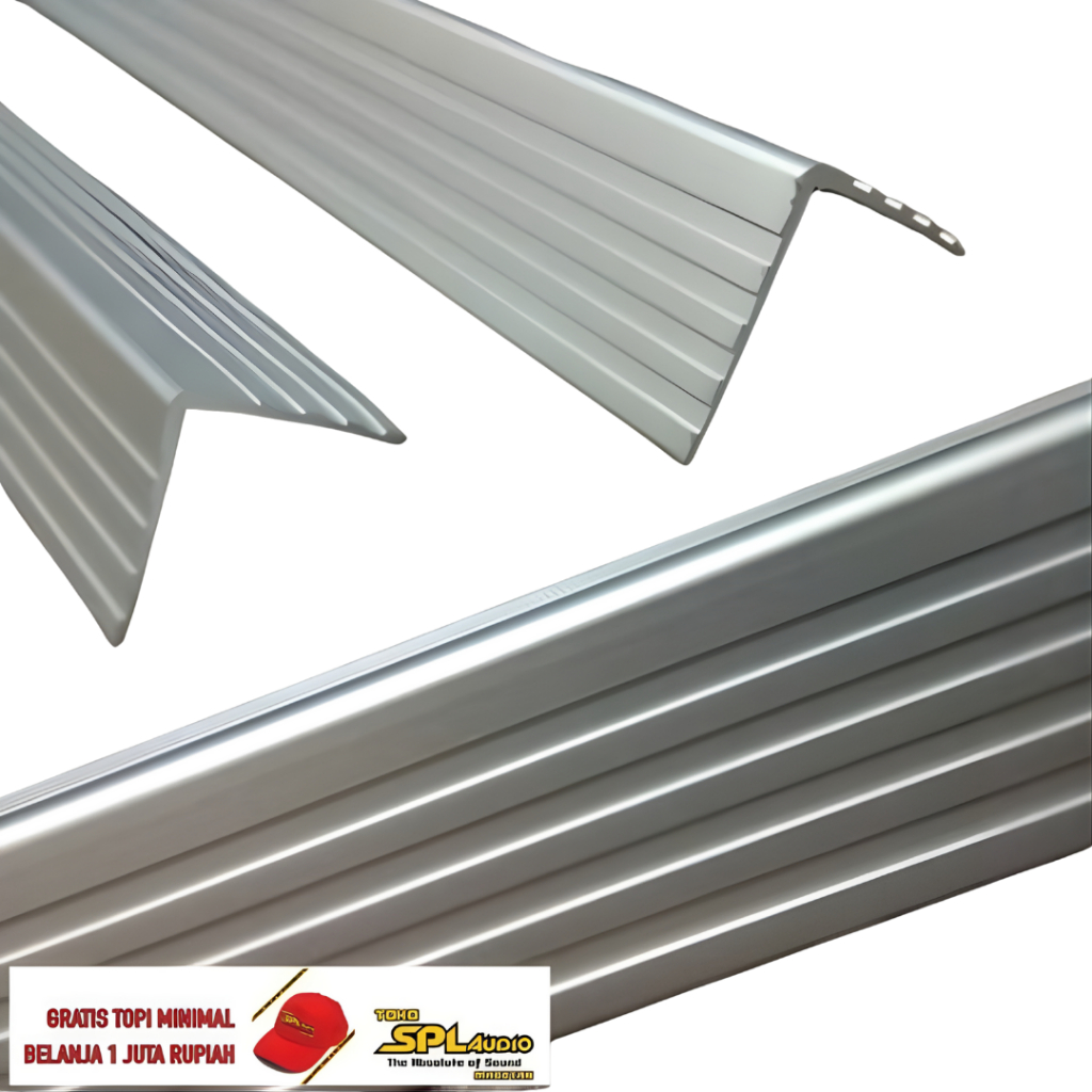 siku alumunium lis L hardcase alumunium panjang 3meter import