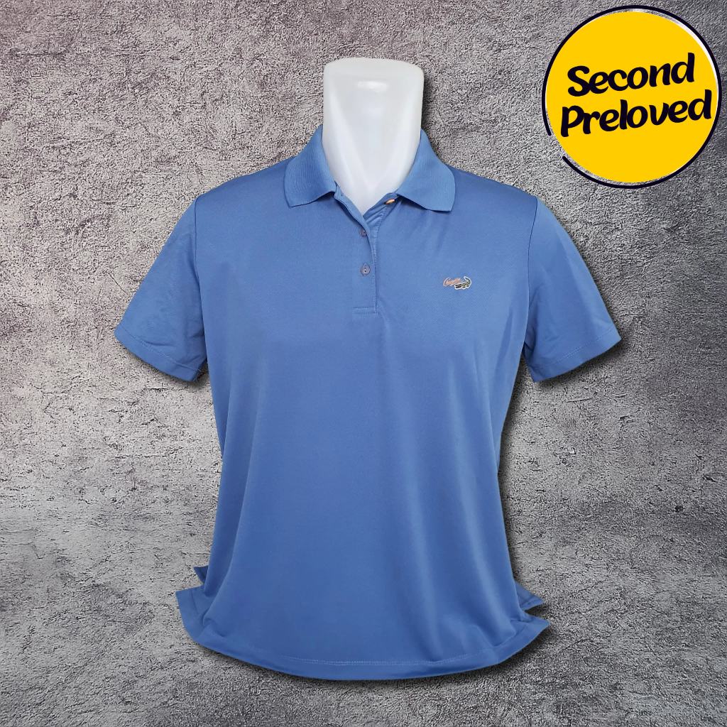 Baju Kaos Polo CROCODILE LADIES - Size XL / Lebar 56 cm - Original - Second