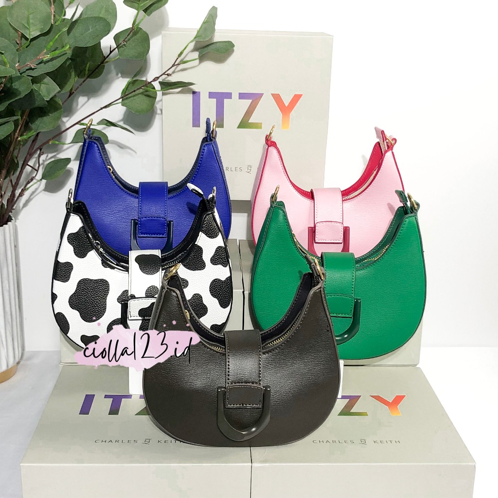 TMU029 TAS WANITA CK ITZY FREE BOX AND DUSTBAG - SLINGBAG AND SHOULDER BAG