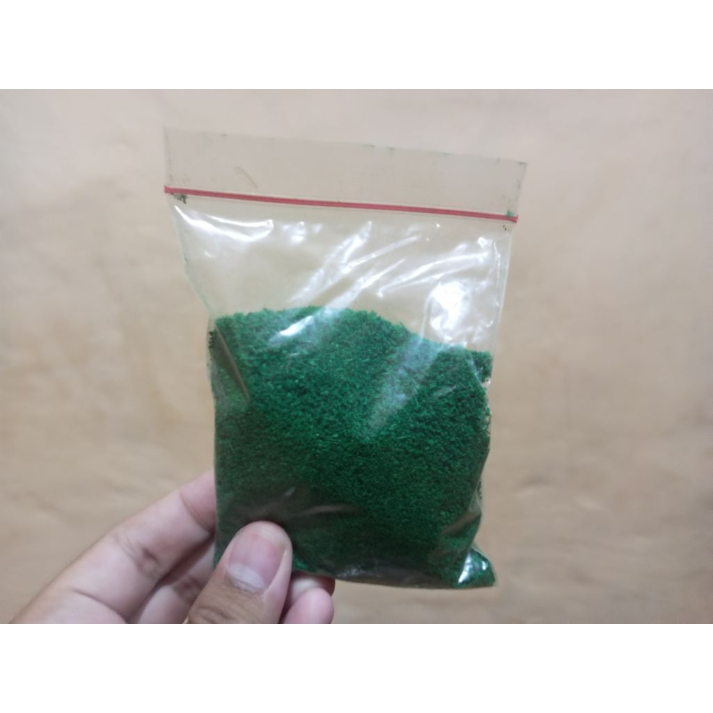 Serbuk rumput maket/miniatur murah