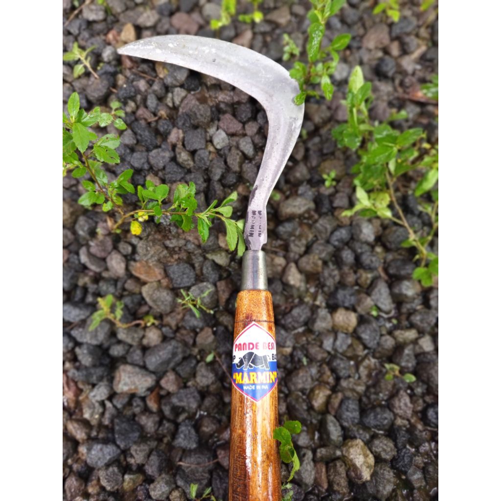 Alat pertanian arit  perkebunan Pemangkas Rumput Tradisional marmin putih SABIT  arit rumput