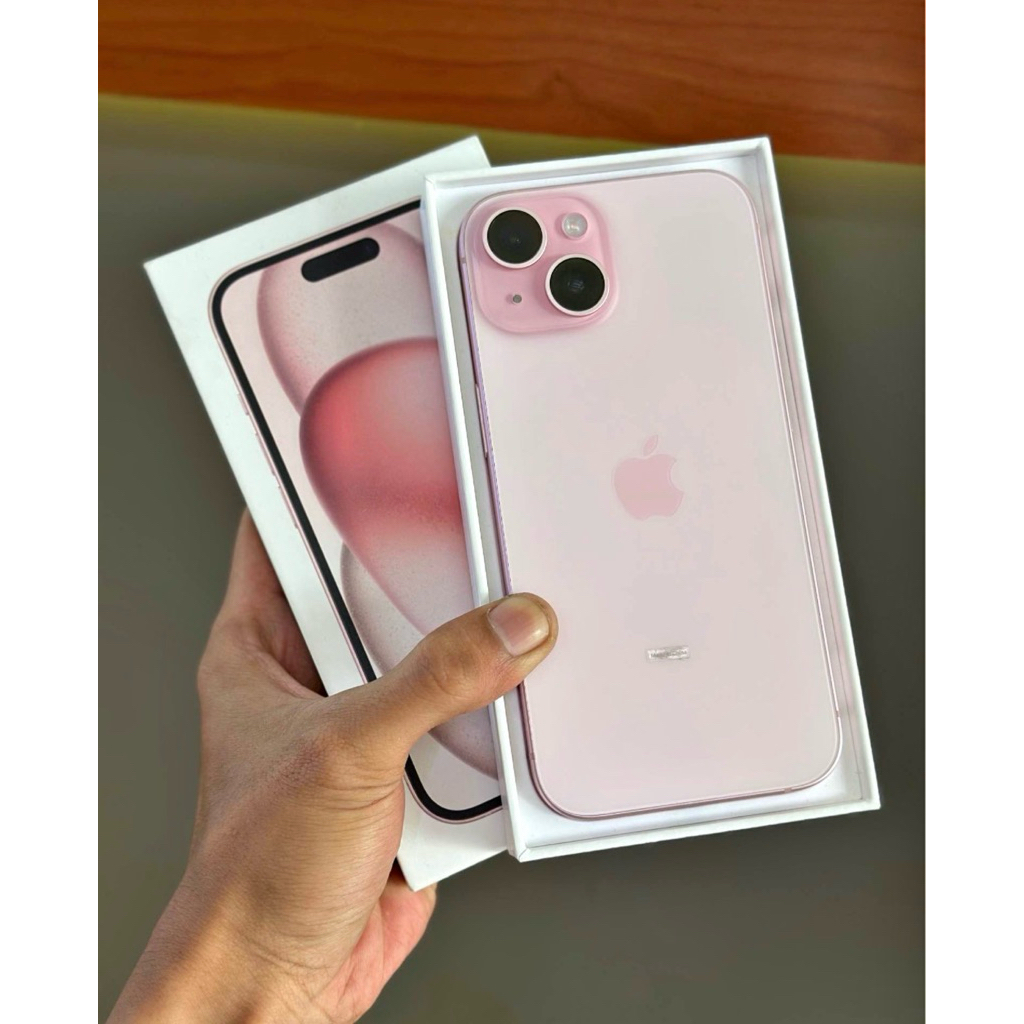 IPHONE 15 128 GB IBOX  SECOND GARANSI RESMI ORIGINAL FULLSET
