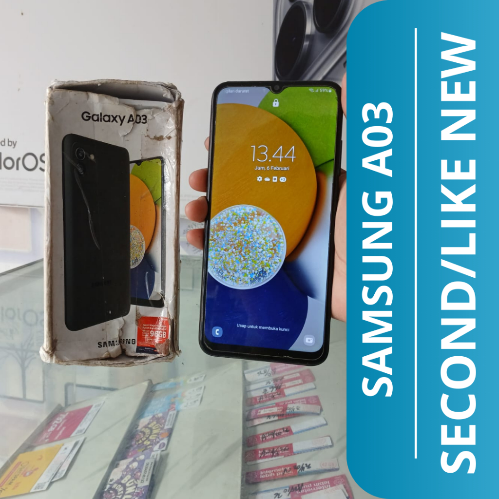 HP SECOND SAMSUNG GALAXY A03 (4/64GB)/ SAMSUNG GALAXY A03 HP SECOND