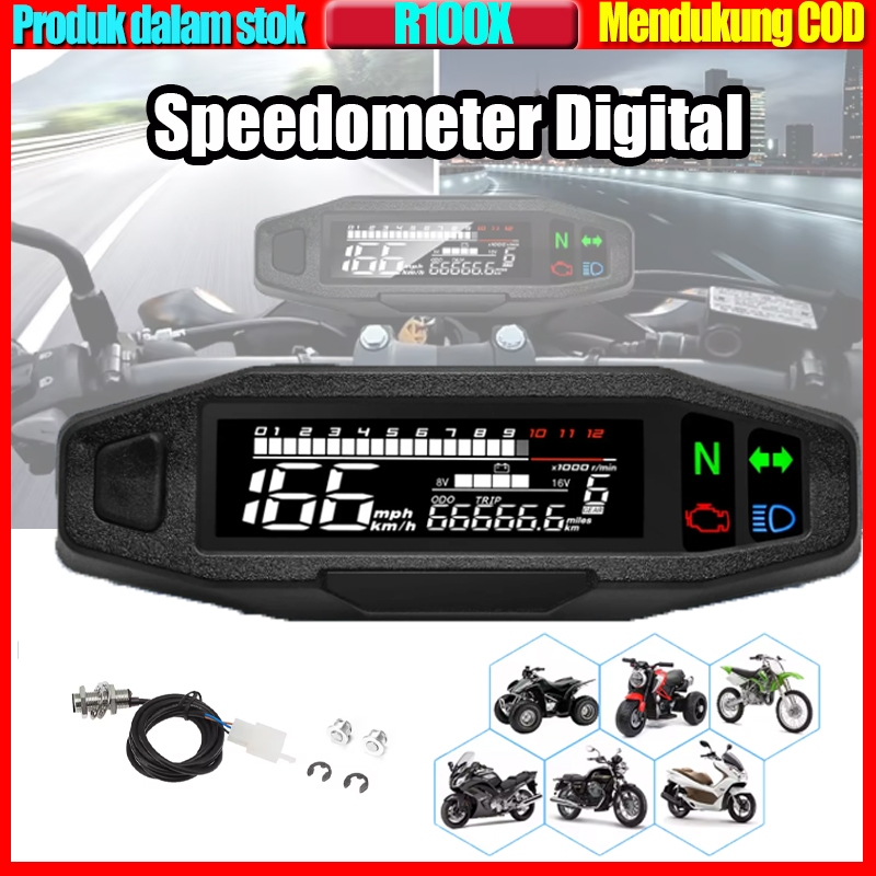Speedometer Digital Koso Mini Speedometer KTM SX KTM XC KTM Universal THS Speedometer Digital Model 