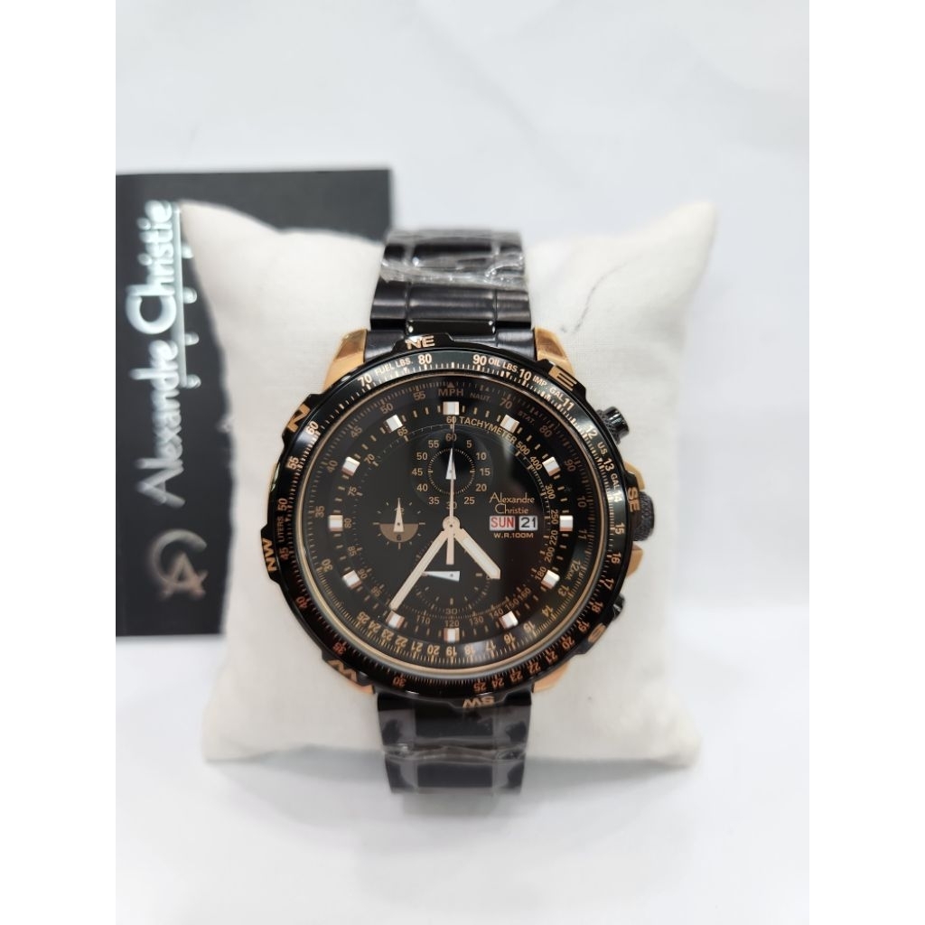 Alexandre Christie AC6476 AC 6476 Jam Tangan Pria Original Garansi Resmi