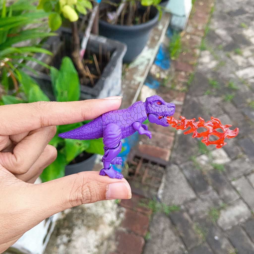 BLOKEES TRANSFORMERS DEFENDER VERSION 06 BRUTAL FANG BW MEGATRON T-REX WYSIWYG