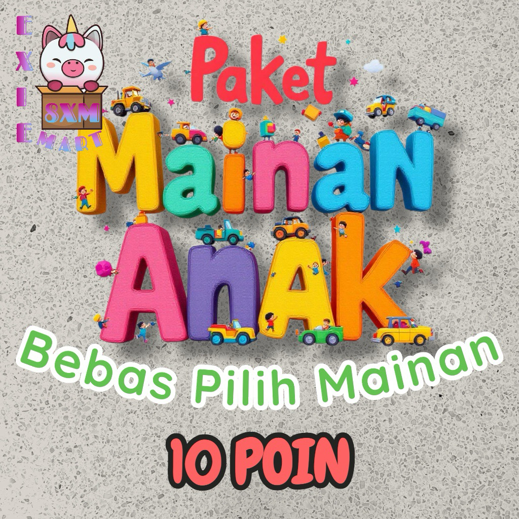 Paket Grosir Mainan 99Rb  Bebas Pilih Free Packing Aman