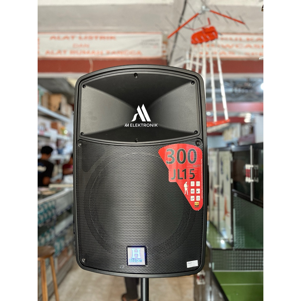 SPEAKER PORTABLE HUPER JL 15 inc dengan Bluetooth