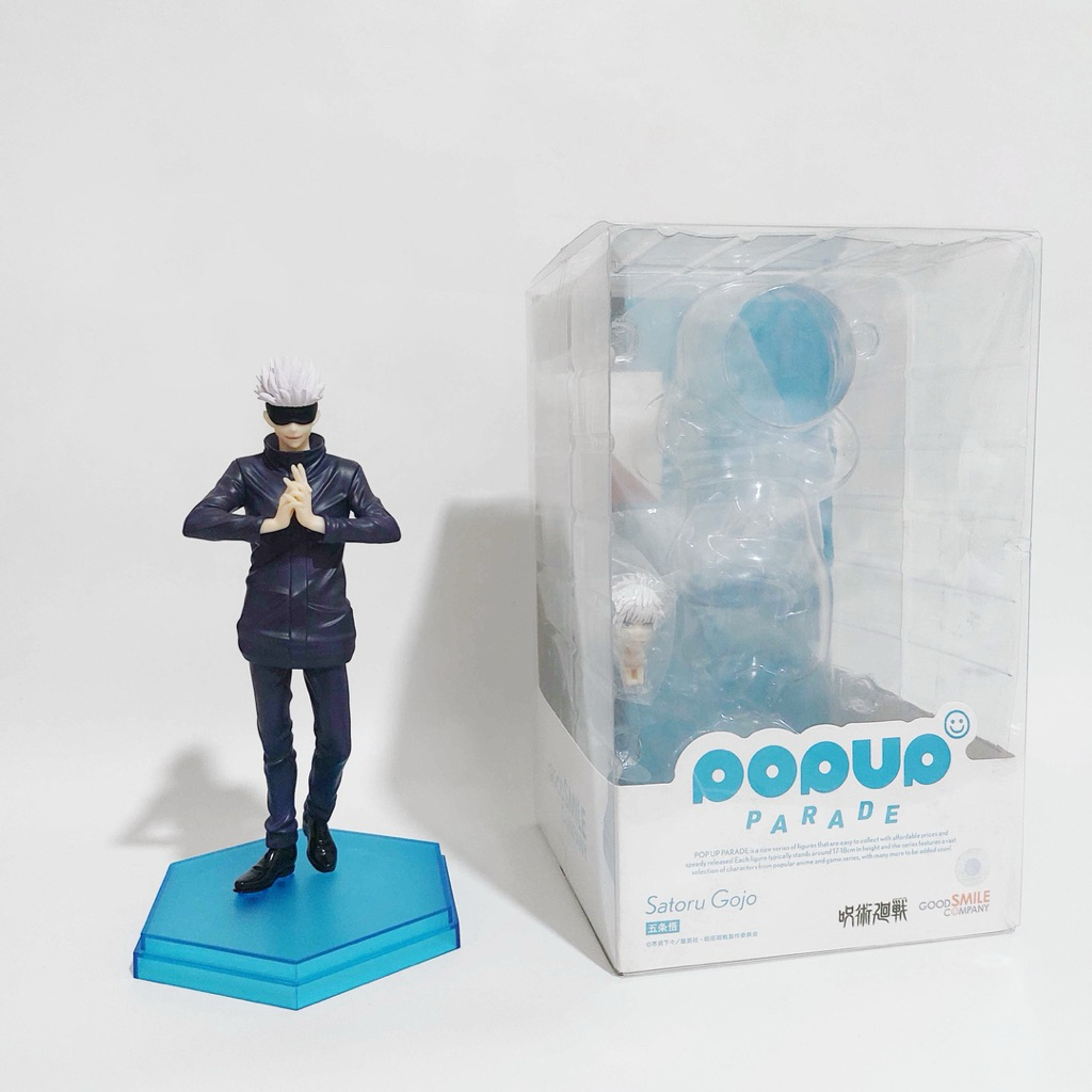 Pop up parade gojo satoru jujutsu kaisen jjk anime figure official merch merchandise goodsmile bib m