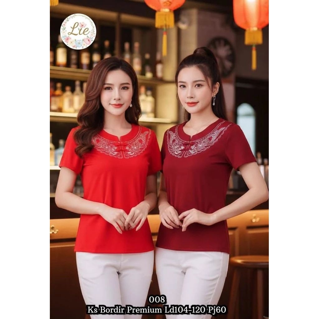 008 - LS2491 - LS2488 - LS2492 - LS2489 - 2016 - LS2493 - LS2490 kaos wanita