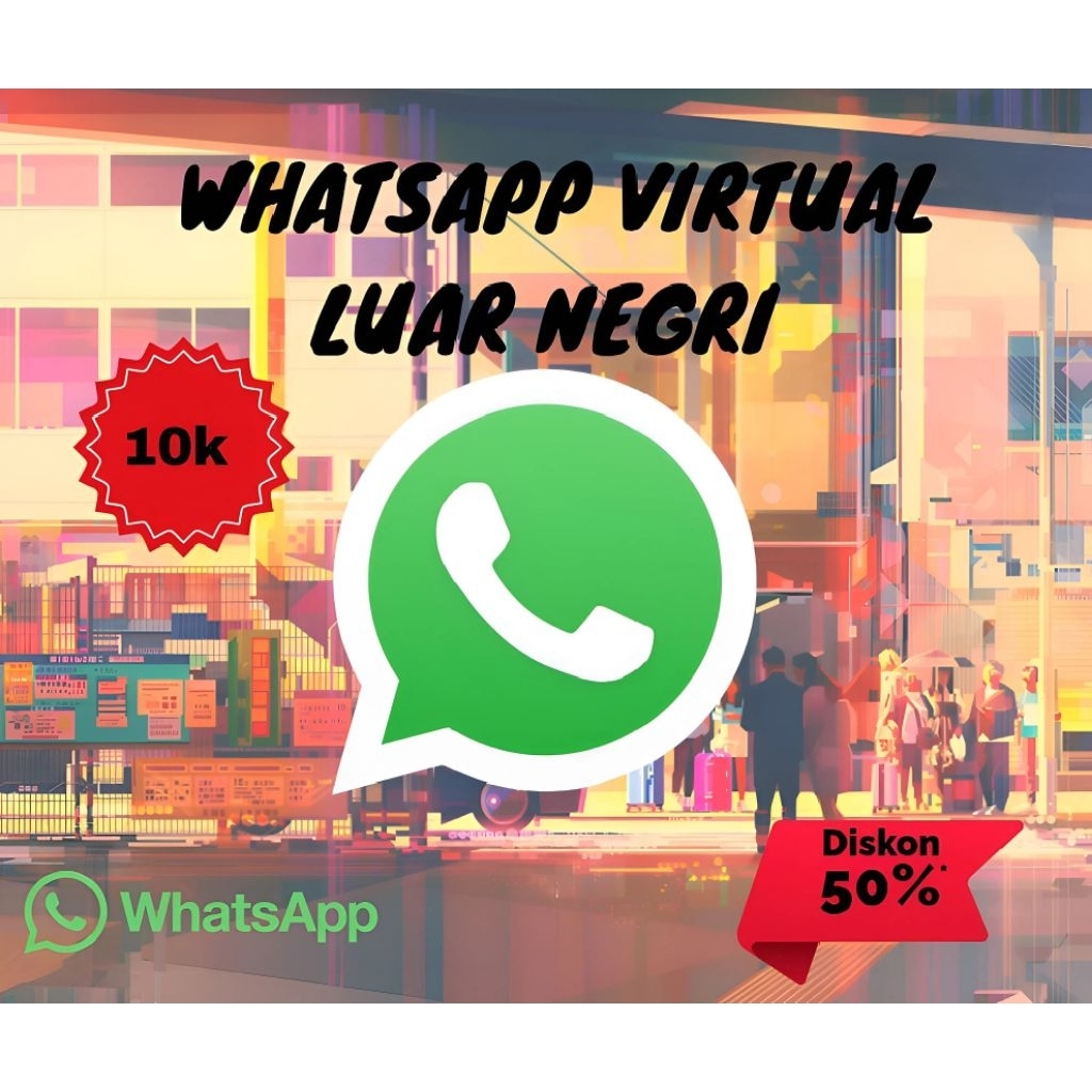 NOMOR VIRTUAL LUAR NEGRI UNTUK DAFTAR W/A FRESH