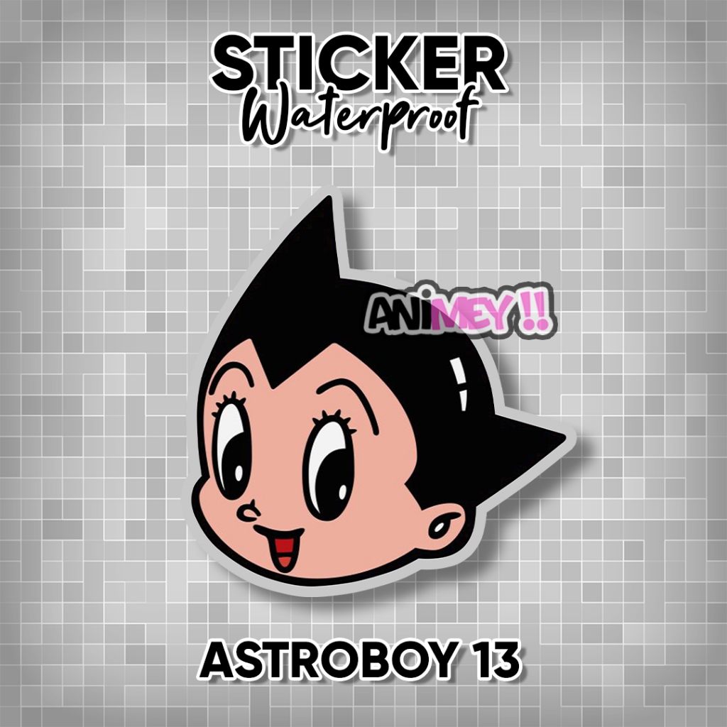 Stiker Astroboy/ Sticker Anime Astroboy Waterproof
