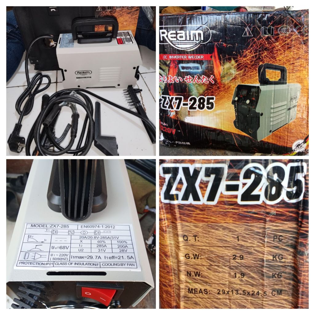 MESIN LAS MMA REAIM ZX7-285