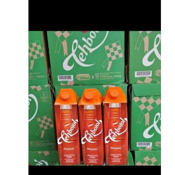 Teh Botol 1 liter 1 dus isi 12