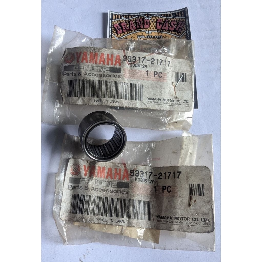 93317-21717 bearing Swing arm Yamaha YZ125 YZF125 YZR125 Original YAMAHA Made In Japan