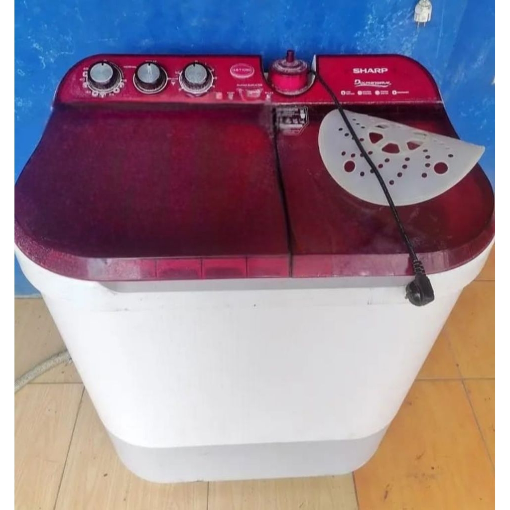 MESIN CUCI SHARP 2 TABUNG 10 KG SECOND