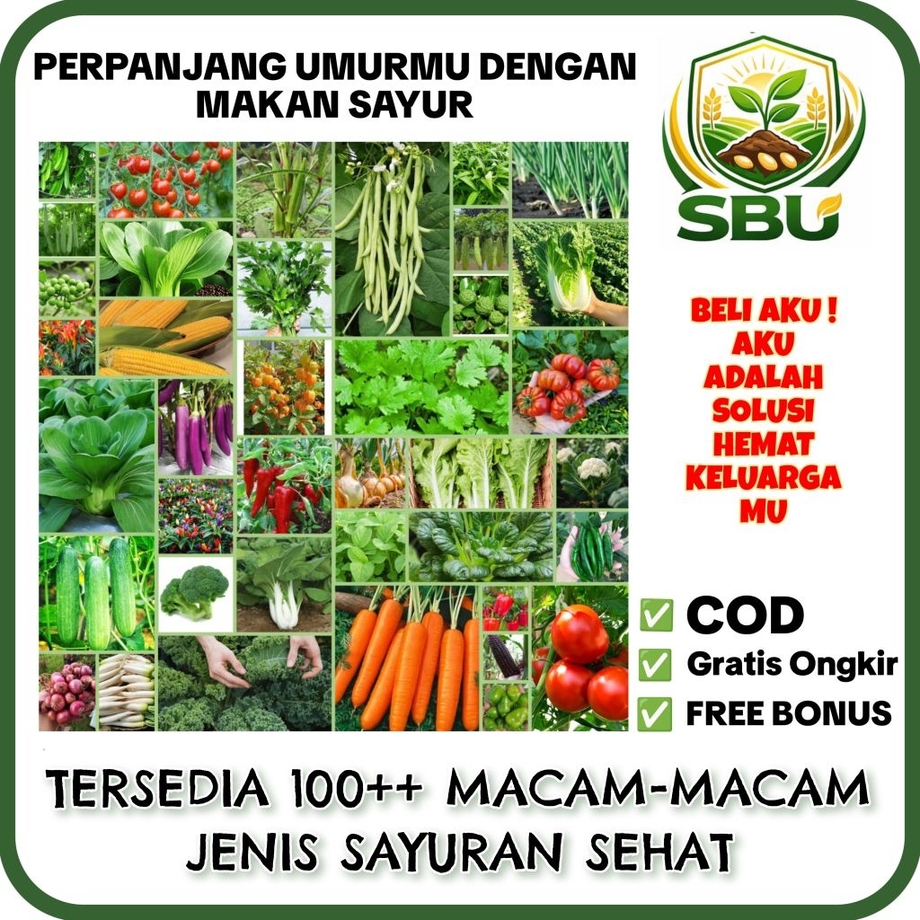 BIBIT BENIH SAYURAN TERLENGKAP