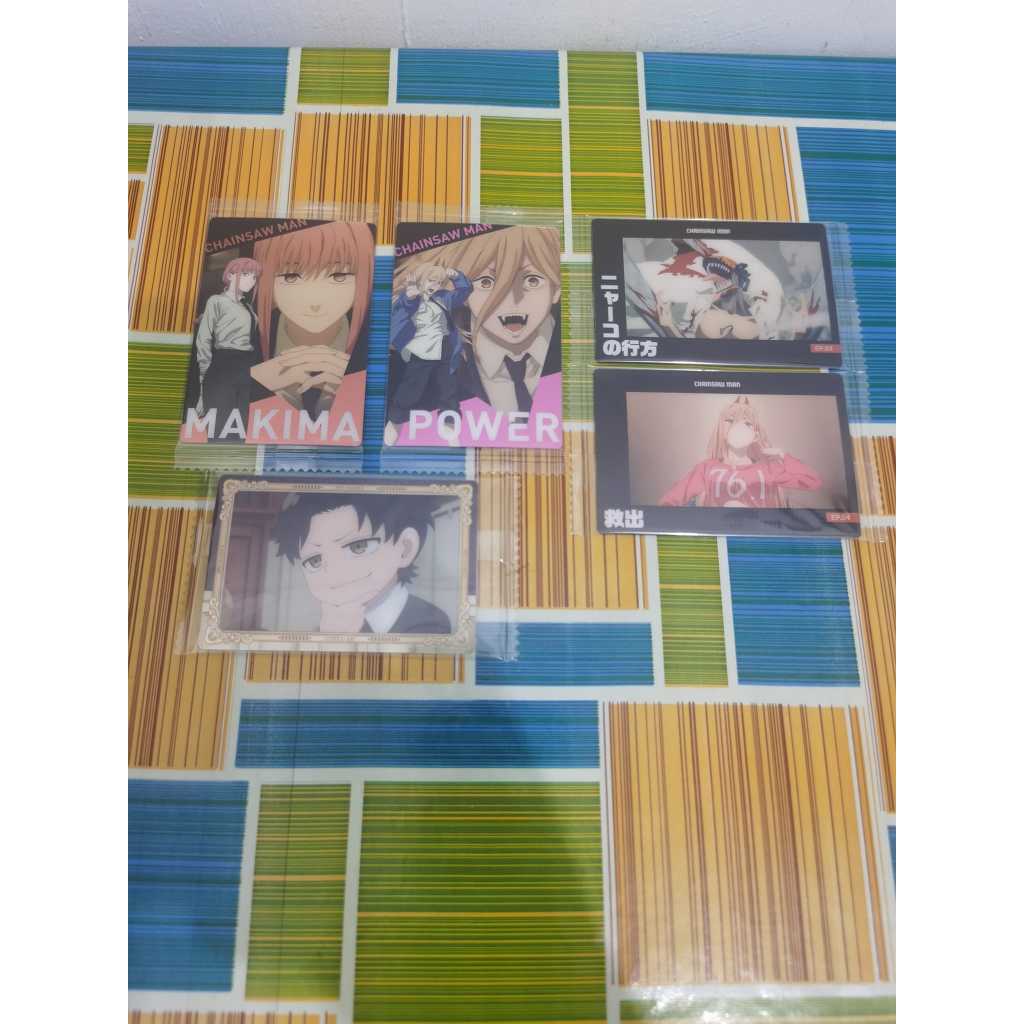 WAFER BANDAI (ORI) SPY X FAMILY, CHAINSAW MAN & GOTOBUN CCG