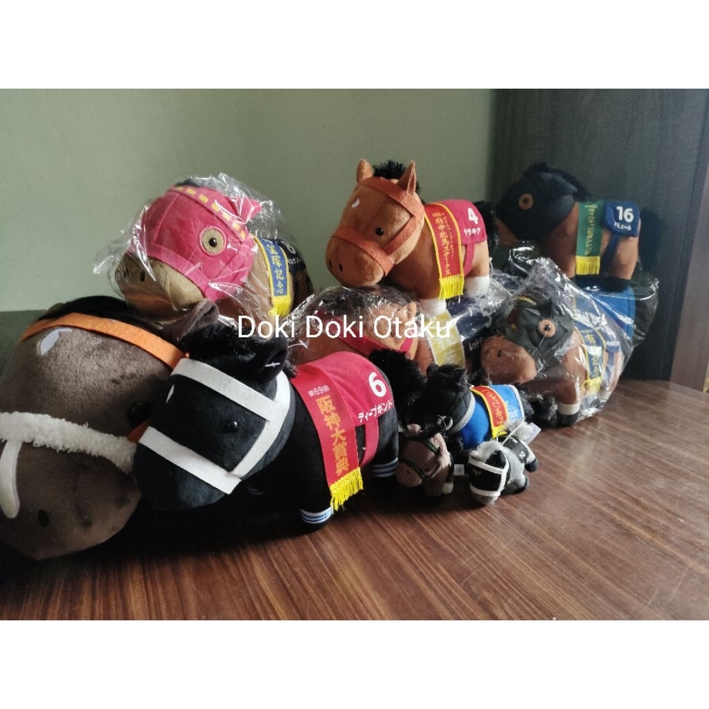 Uma Musume Kuda Balap Thoroughbred Collection Mascot Horse Racing Plush Original