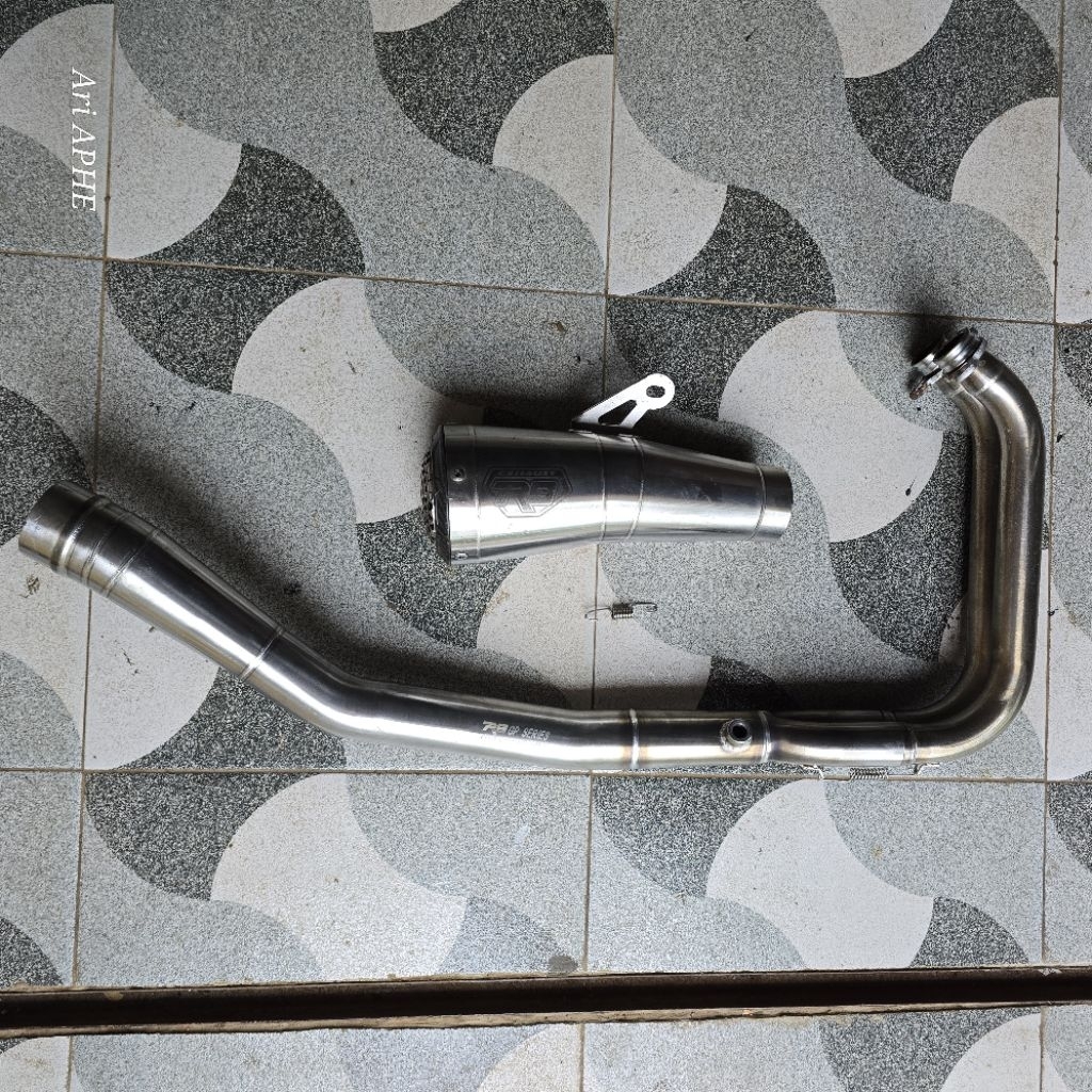 Knalpot r9 gp series original all new ninja 250 fi