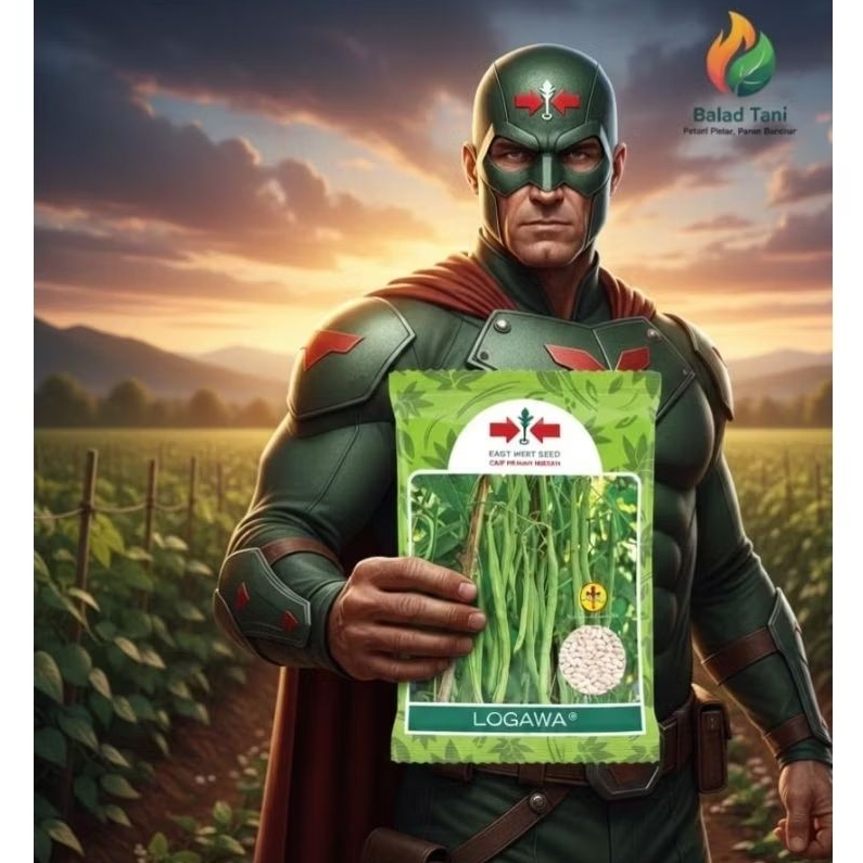 Benih Buncis LOGAWA 500 Gram Panah Merah