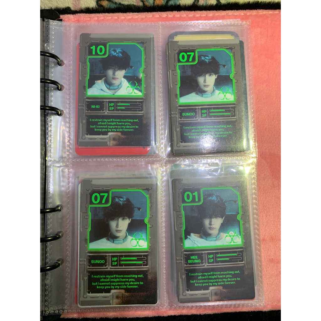 Photocard ID card enhypen engene ver