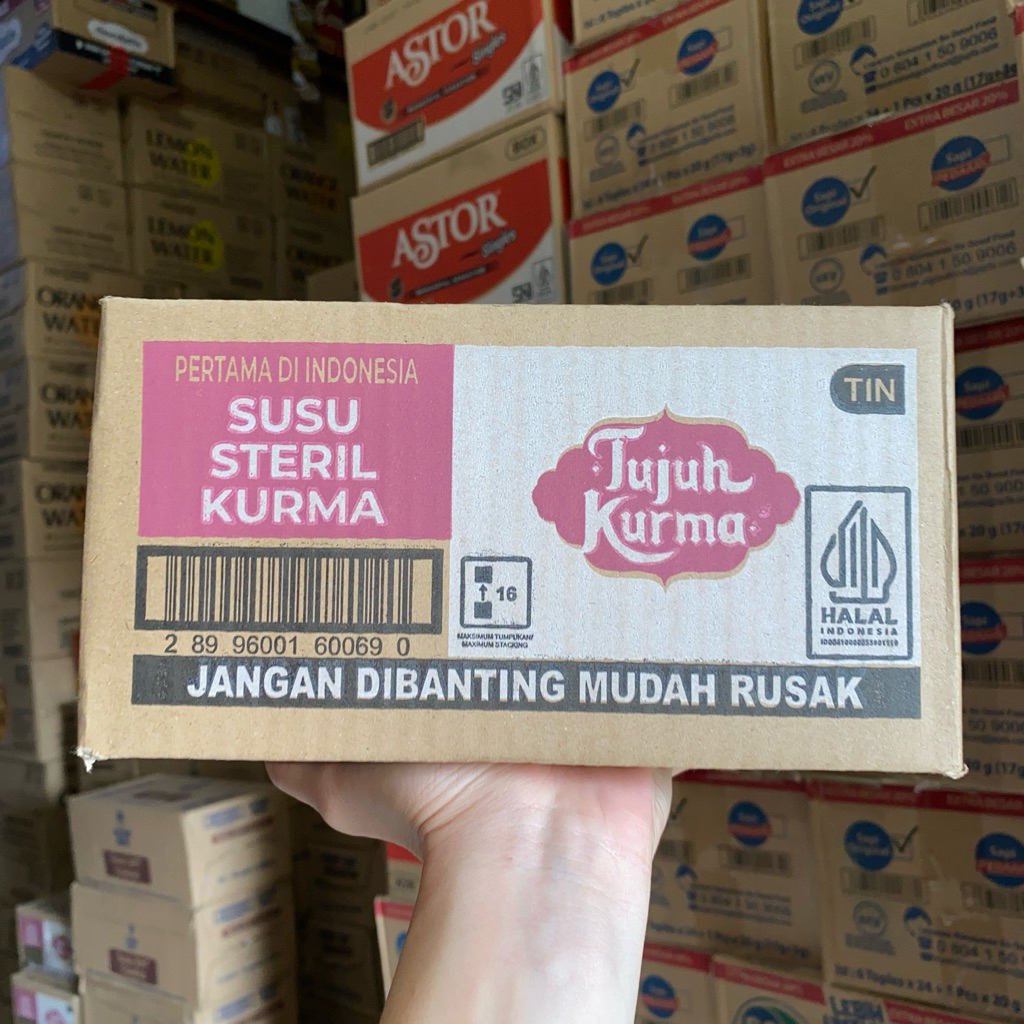 Susu 7 Kurma / Susu Kurma / Susu Tujuh  Kurma - 1 Dus isi 12 Pcs