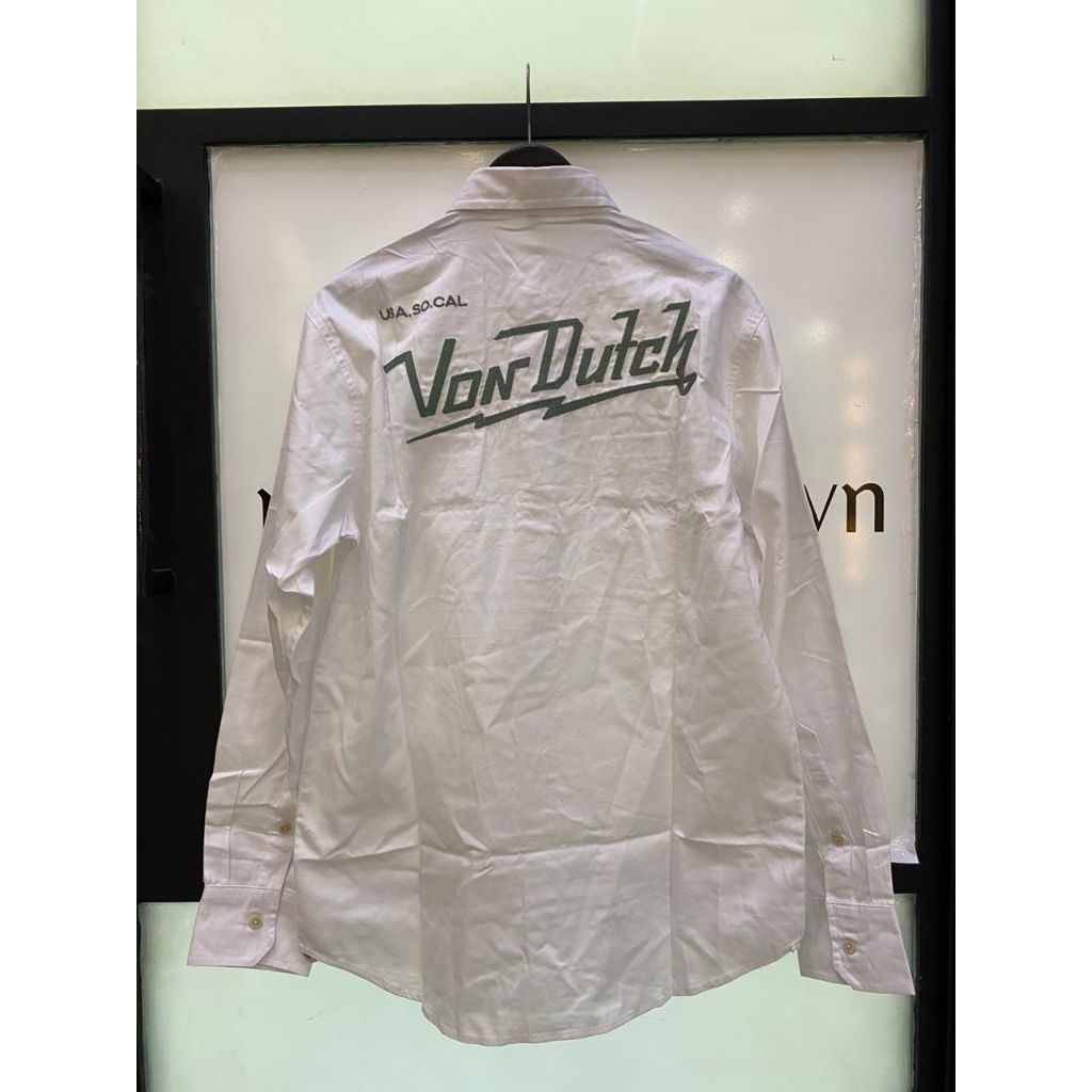 VON DUTCH 1674 LS WORKSHIRT WHITE