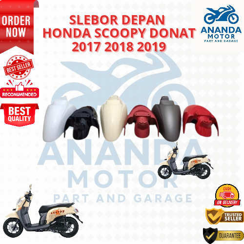 SPAKBOR DEPAN SLEBOR DEPAN HONDA SCOOPY DONAT 2017-2019 GRADE ORIGINAL