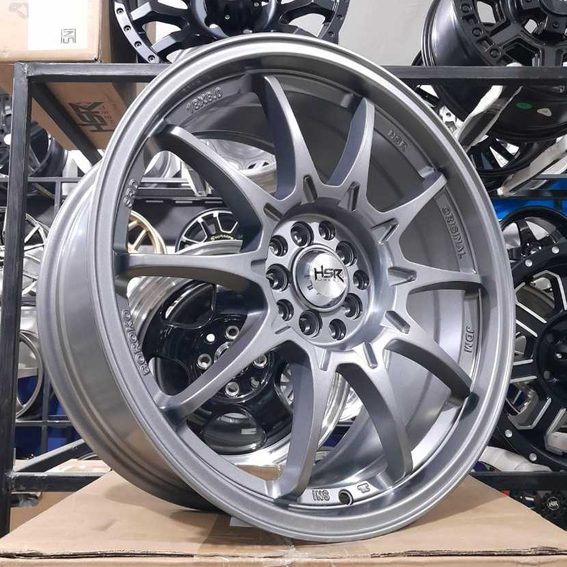 Velg Mobil Racing Ring 17 HSR BOROKO SRD R17 Untuk Ertiga HRV Xpander Rush Terios Luxio Grand Max dl