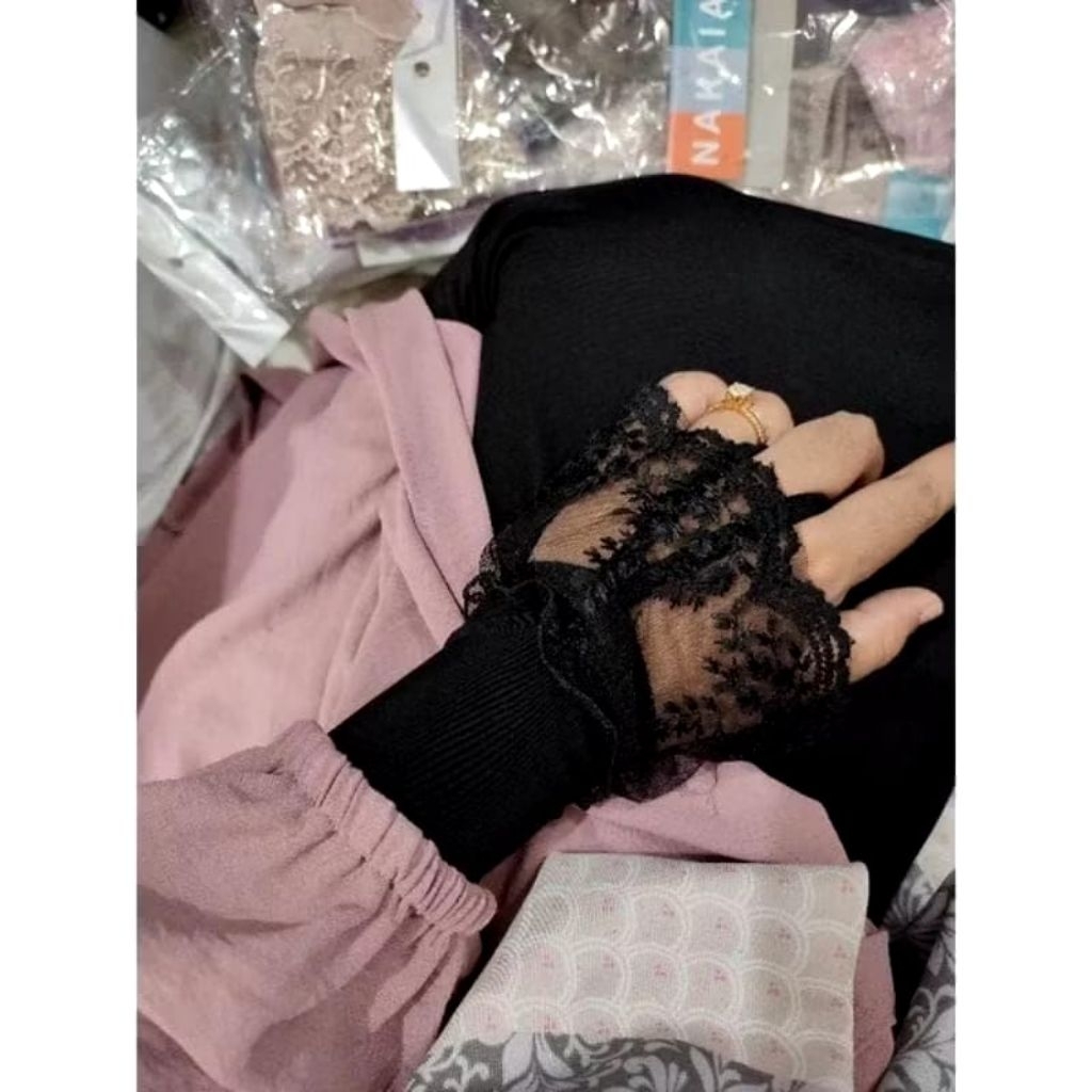 MANSET TANGAN FULL RENDAH CINCIN/MANSET MUSLIMAH