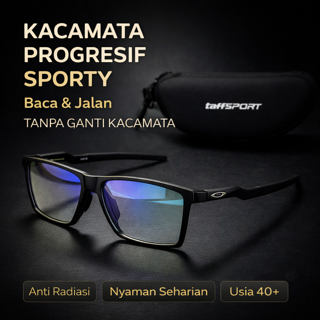 Kacamata Baca Baca Dan Jalan Auto Fokus Photocromic Antiradiasi Pria Sporty Kaca Mata Plus Progresif