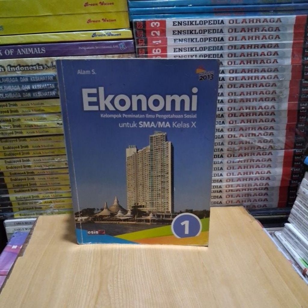 Buku Original Ekonomi SMA MA Kelas 10 K13 REVISI Esis